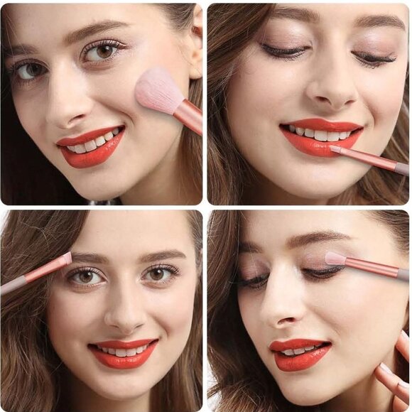 Professional Makeup Brushes Set of 12 with Blending Sponges. - Picture 9 of 10